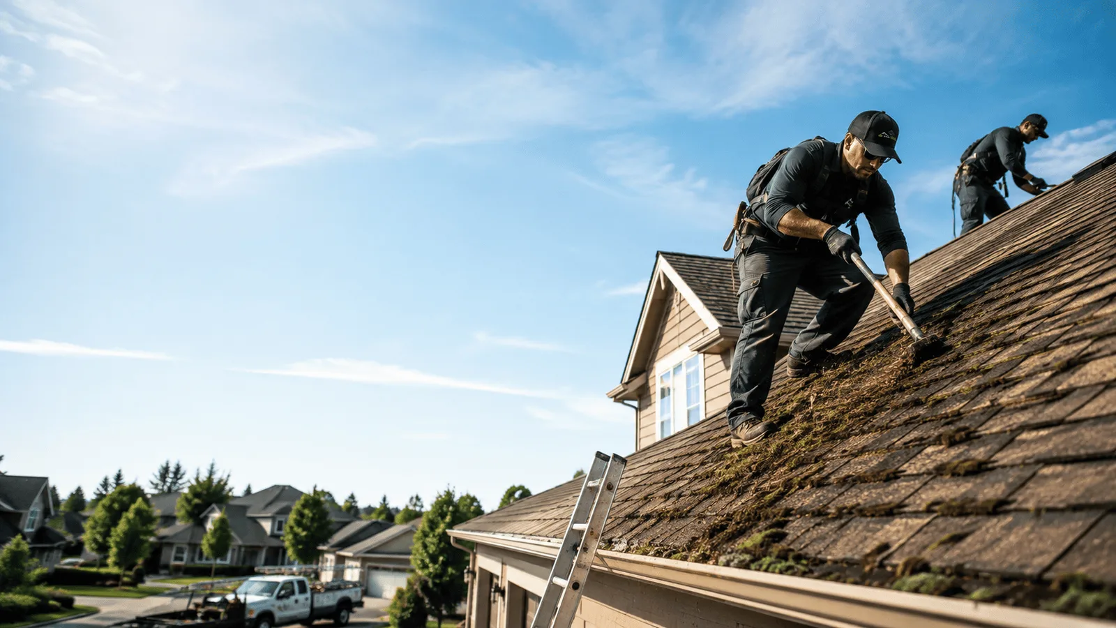 Roof Moss Removal in Iowa, LA near me